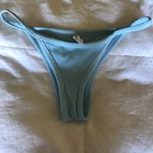 Small ribbed white fox boutique bottoms